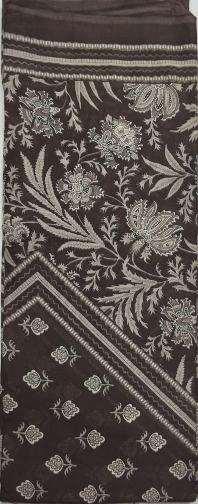 Cotton suit with Floral salwar